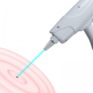 ND yag laser Q spínaný stroj na odstraňování věkových skvrn
