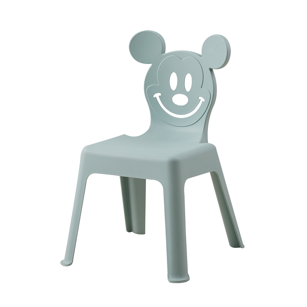 New Hot Sale Cute Pattern Kids Plastic Dining Chair Stackable PP Kids Dining Chair