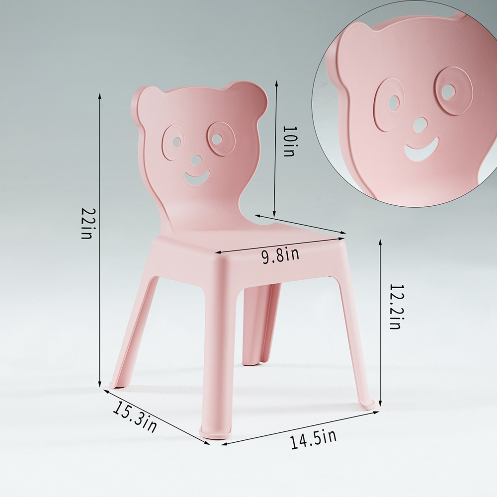 High Quality Restaurant Plastic Kids Children Plastic Kindergarten Chair Factory For Sale
