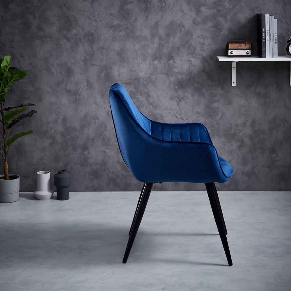 Wholesale Luxury Nordic Cheap Indoor Home Furniture Room Restaurant Velvet Modern Dining Chair