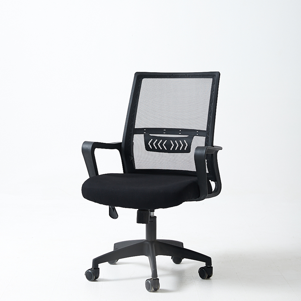 High Quality Back Mesh Fabric Swivel Computer Desk Chair Luxury Ergonomic Executive Commercial Office Chairs Featured Image