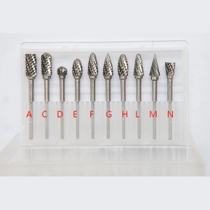Aluminum Cut Carbide Burr By Tungsten Rotary Files-Abrasive Tool
