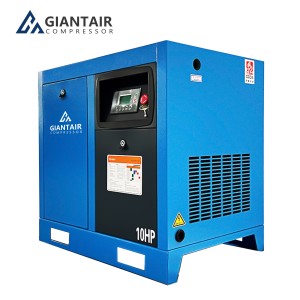 Compressor d'aire d'accionament directe d'alta eficiència 5.5-350HP 8BAR 10BAR Refrigeració per aire 220v/380v/415v Compressor d'aire industrial