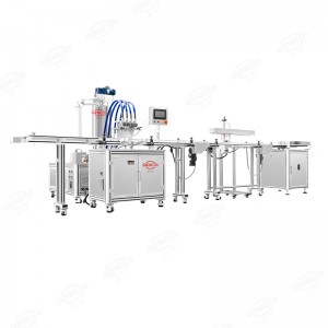 Cosmetic Hot Cold Filling Capping Machinery ထုတ်လုပ်မှုလိုင်း