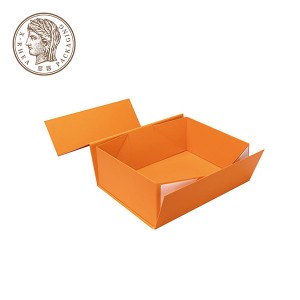 Плоский узор горячего тиснения Роскошные сложенные косметические коробки для парфюмерии Печатные упаковочные коробки с тиснением