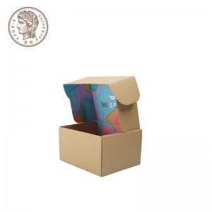 CMYK Corrugated Shipping Box, Foldable Carton Packaging Boxes Custom Printed