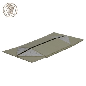 Плосък модел с горещо щамповане Луксозни кутии за подаръци Печатни опаковъчни кутии Релефни кутии
