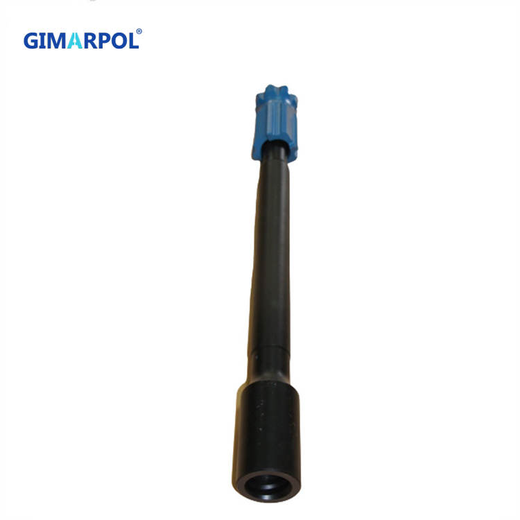 GT60 Mining Rock Drill DTH Pipe Water Well MF Estensjoni Veloċità Drifter Tungstenu Carbide Drill Rod