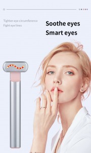 Red Light Therapy Na'urar don Face Neck Microcurrent Face Massage Wand