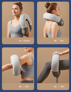 Pain Relief Shiatsu Massage Cushion foar Shoulder Travel Neck Massage