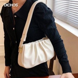 Niche design กระเป๋าสะพายไหล่ย้อนยุคสำหรับผู้หญิง