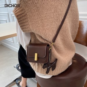 Women Cute PU Leather Shoulder Handbag