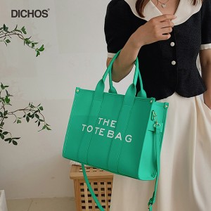 महिला डिज़ाइनर लेटर बड़ी क्षमता वाला टॉट बैग