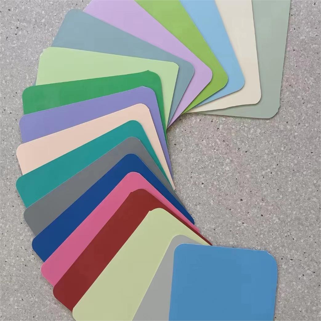 Homogener Vinylboden in reiner Farbe für Tanzräume Ausgewähltes Bild