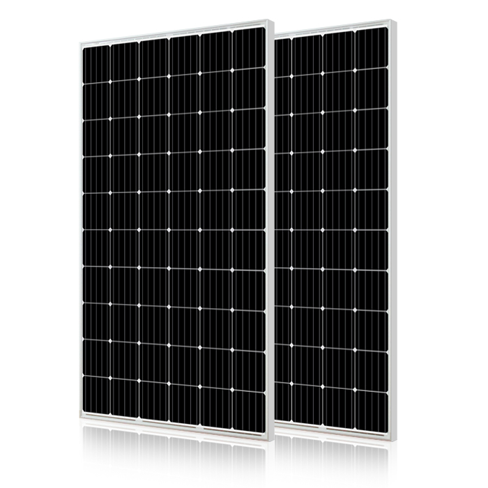 OEM Customized 380W 410W 420W 430W Shingled Voll Schwaarz Monokristallin Solar Power PV Panel Präis