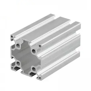 Extrusión de marco de aluminio con ranura en T de 80 mm * 80 mm ——GKX-8-8080D