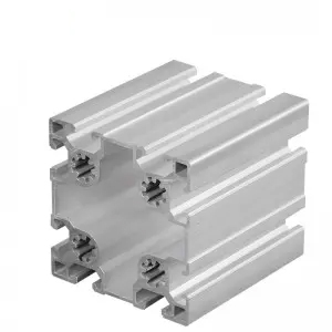 Estrusione di telaio in alluminio con scanalatura a T da 100 mm * 100 mm —— GKX-10-100100A