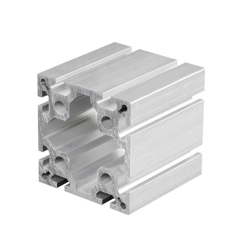 100 mm*100 mm T-spor aluminiumsrammeekstrudering ——GKX-8-100100