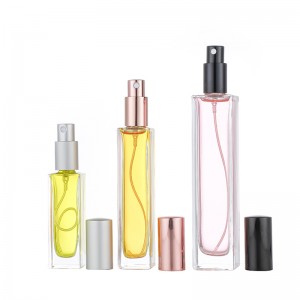 Square Cosmetic Spray Perfume Bottles Matte Luxury 30ml 54ml 110ml Perfume Bottle