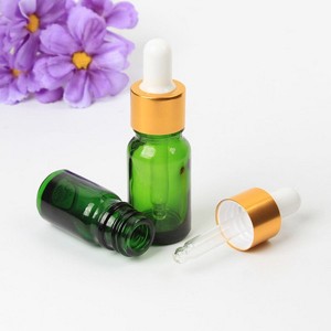 High quality 5ML-100ML transparent green essential oil glass bottle