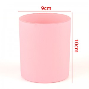 10oz Eco Friendly luxury candle Holder glass Empty candle jars with box candle containers
