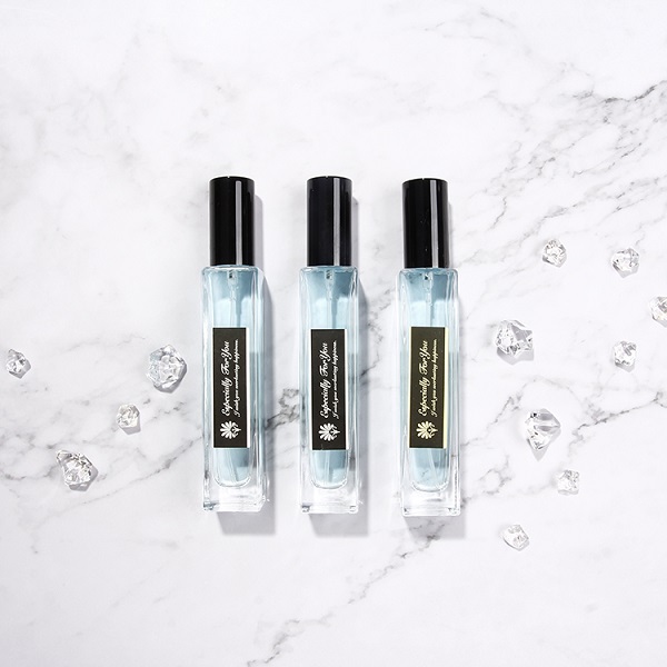 New 5ml 10ml 15ml luxury glass spray bottle transparent perfume bottle Featured Image