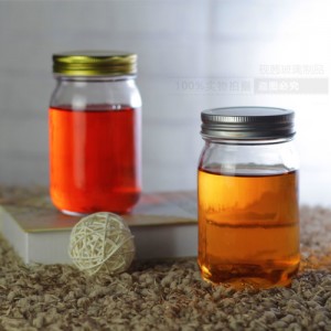 frascos de pedreiro por atacado frasco de vidro de mel