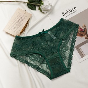 Ultra Thin Lace Panties Dames Koarte Holle Transparant Sexy Lace Underwear