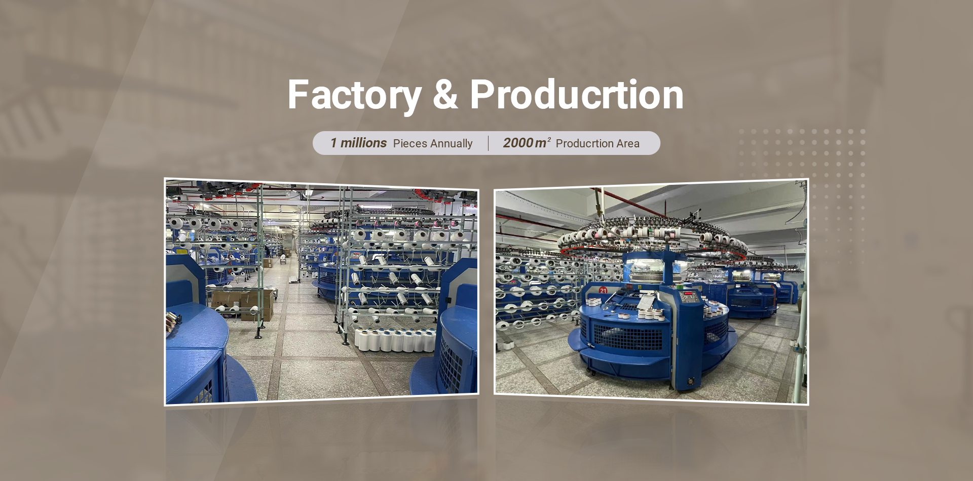 Fábrica y producción