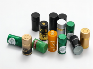 Kundenspezifischer Großhandels-Schraubverschluss aus Kunststoff für Spirituosen mit Kunststoffstopfen
