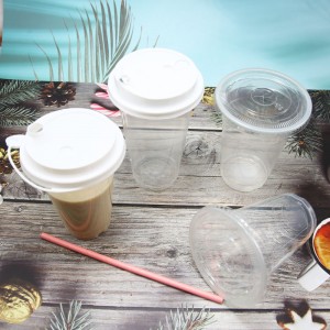 Take away Plastic Disposable Coffee cup