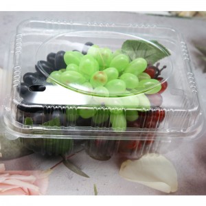 Clear Plastic Blister Clamshell for Food Fruit Packaging