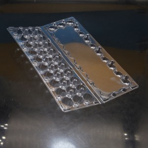 New design plastic clear PET 300 holes quail egg tray