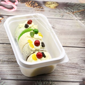 Food storage snack blister cake packaging container