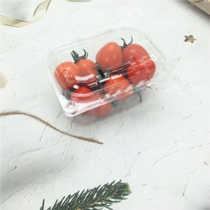 250G cherry tomatoes clear plastic fruit clamshell punnet