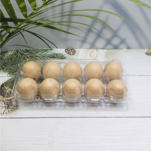 Manufacturer of Egg Roll Packaging Box - PET Blister Packing Food Grade Plastic Chicken Egg Tray 10holes – Globalink