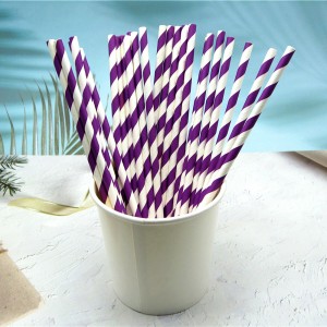 Disposable Biodegradable Straight Paper Straws