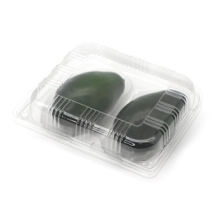 Blister plastic PET clear fruit packaging box