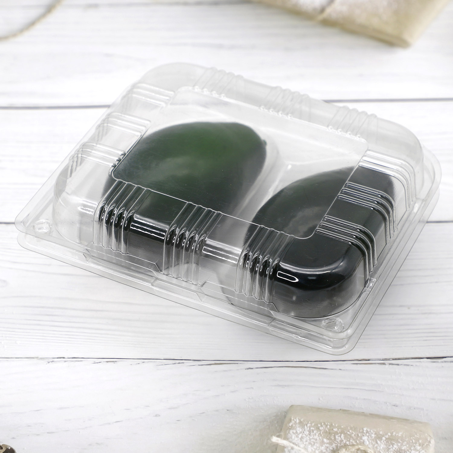 Blister plastic PET clear fruit packaging box
