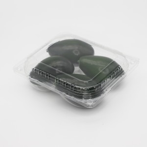 clear plastic PET blister clamshell package