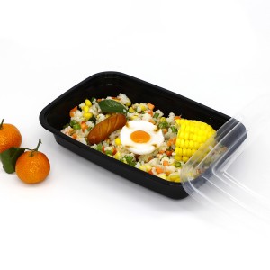 Disposable microwave PP fast food container box