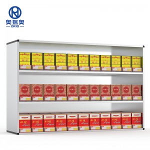 Hoë kwaliteit tabak rak sigaret vertoon kabinet vir supermark geriefswinkel