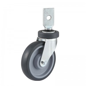 TPR Wheel Swivel Caster for Shopping Cart EP6 Series Splinting uhlobo swivel / Rigid