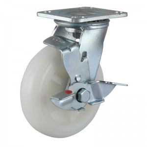 Rodadura industrial resistente con rodamentos Derlin Tipos giratorios/ríxidos/freos
