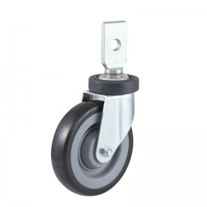 4 Inch Thermoplastic Rubber Handcart Caster EP4 Series Splint type Swivel/Rigid