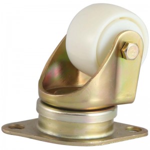 EF14 Series-Diamond Plate-Swivel airport Caster(Colored-plating)