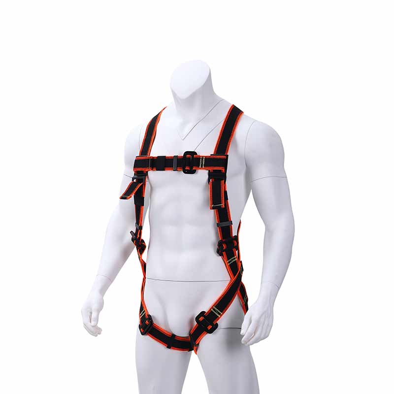 ខ្សែការពារ Polyester Full Body Harnesses GR5303 ធន់នឹងភ្លើង និងប្រឆាំងនឹងឋិតិវន្ត