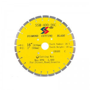 SSM-400-26C Efficient and Sharp Saw Blade for AirPort