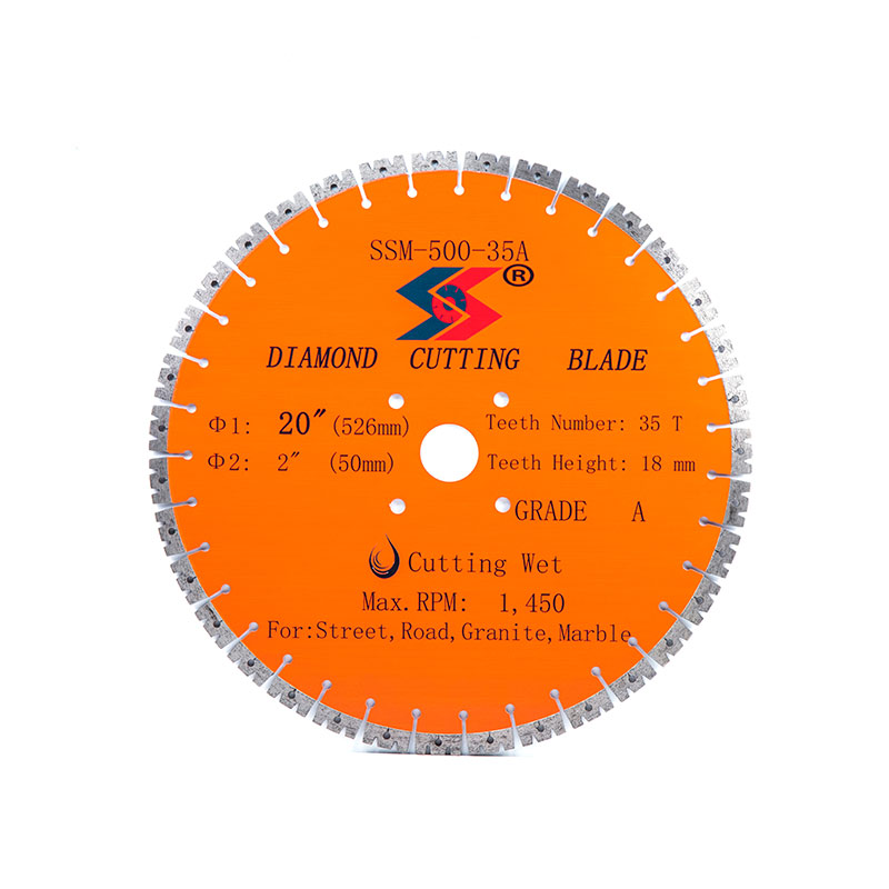 SSM-500-35A/B VOV Patented Teeth Diamond Cutting Blade for AirPort Featured Image