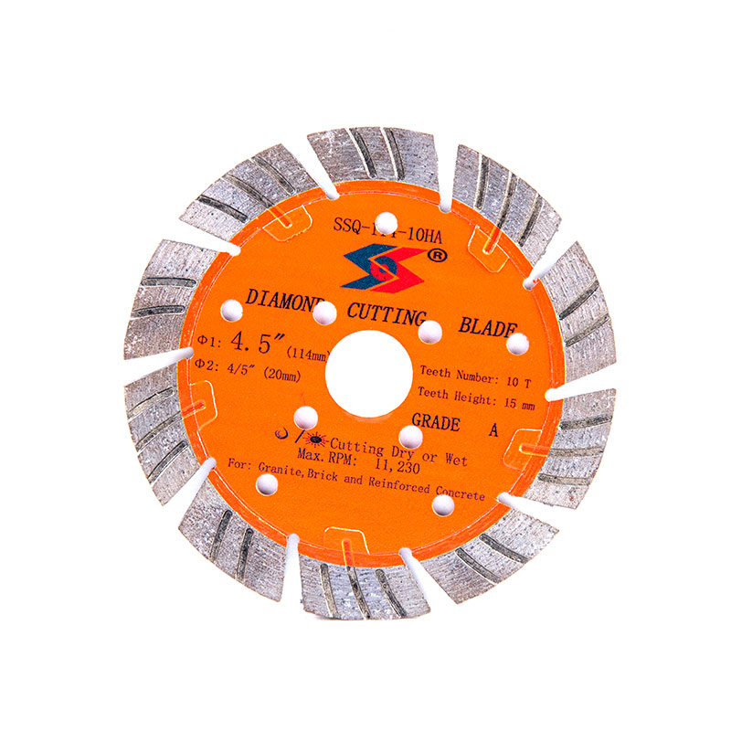 SSQ-114-10HA/HB   Oblique Protection Diamond Cutting Blades for Concrete